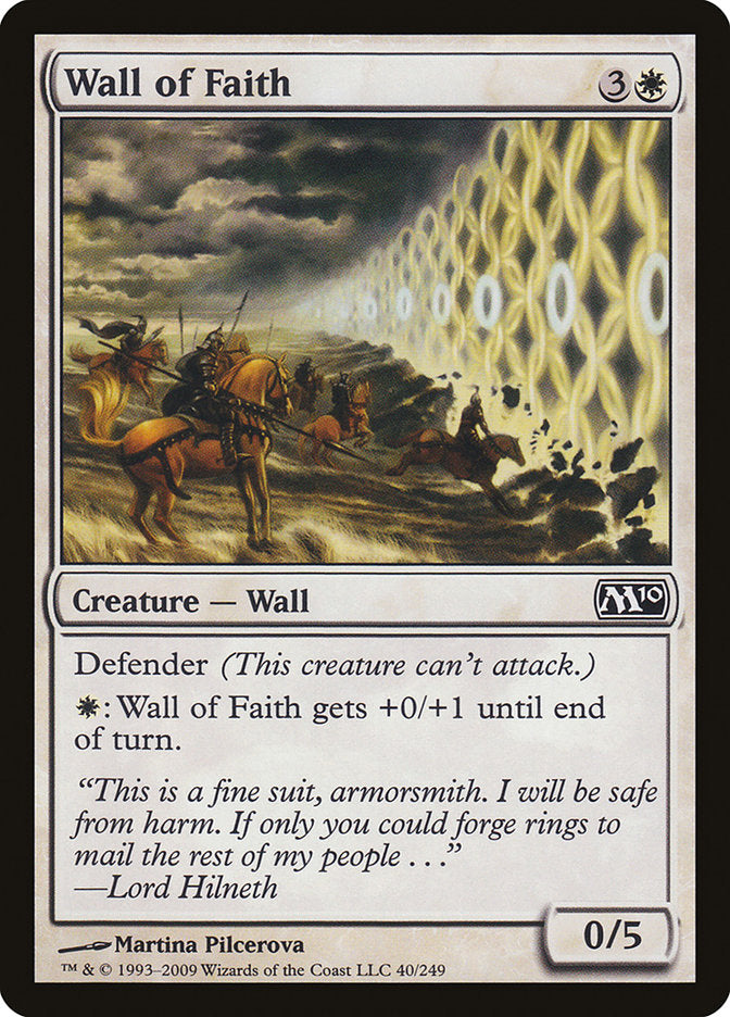 Wall of Faith [Magic 2010] | Pegasus Games WI