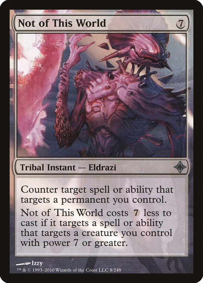 Not of This World [Rise of the Eldrazi] | Pegasus Games WI