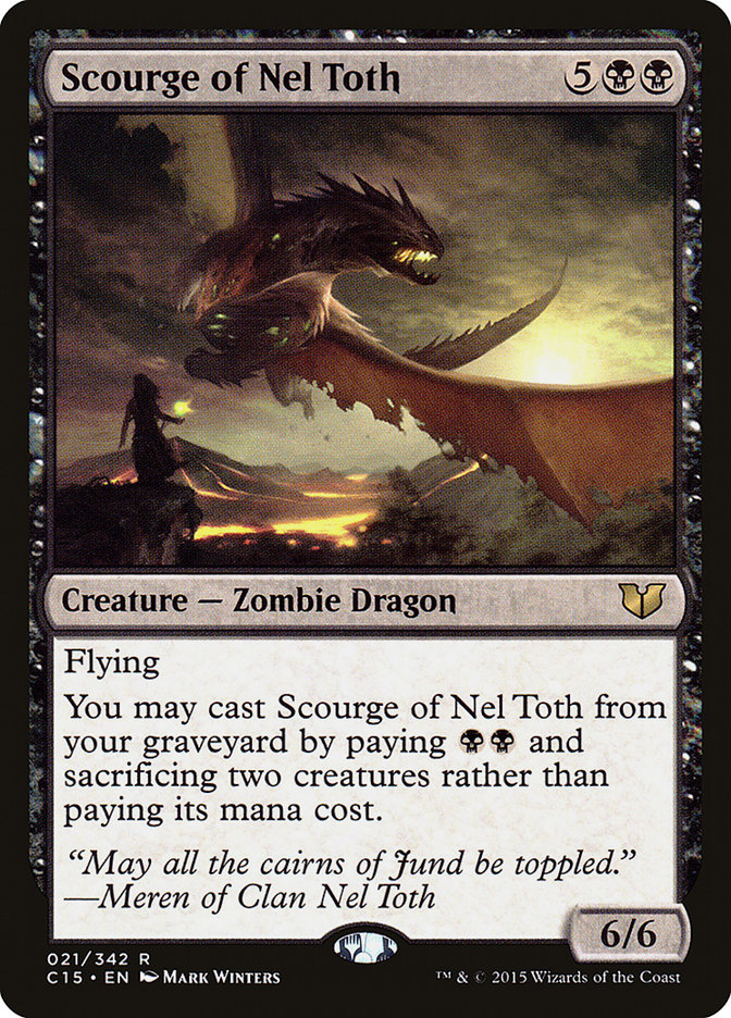 Scourge of Nel Toth [Commander 2015] | Pegasus Games WI