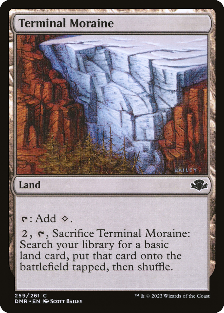Terminal Moraine [Dominaria Remastered] | Pegasus Games WI