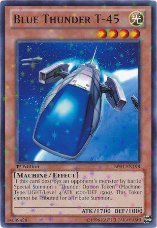 Blue Thunder T-45 [BP01-EN198] Starfoil Rare | Pegasus Games WI