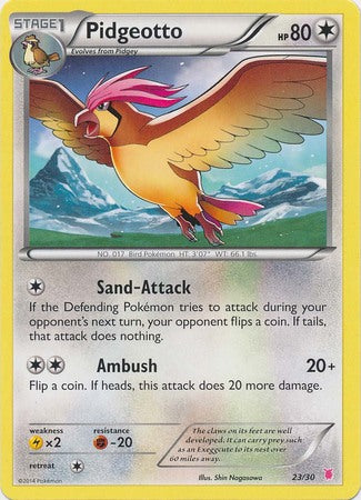 Pidgeotto (23/30) [XY: Trainer Kit 1 - Wigglytuff] | Pegasus Games WI