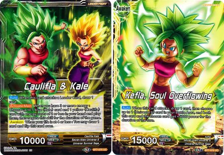 Caulifla & Kale // Kefla, Soul Overflowing [BT7-075] | Pegasus Games WI