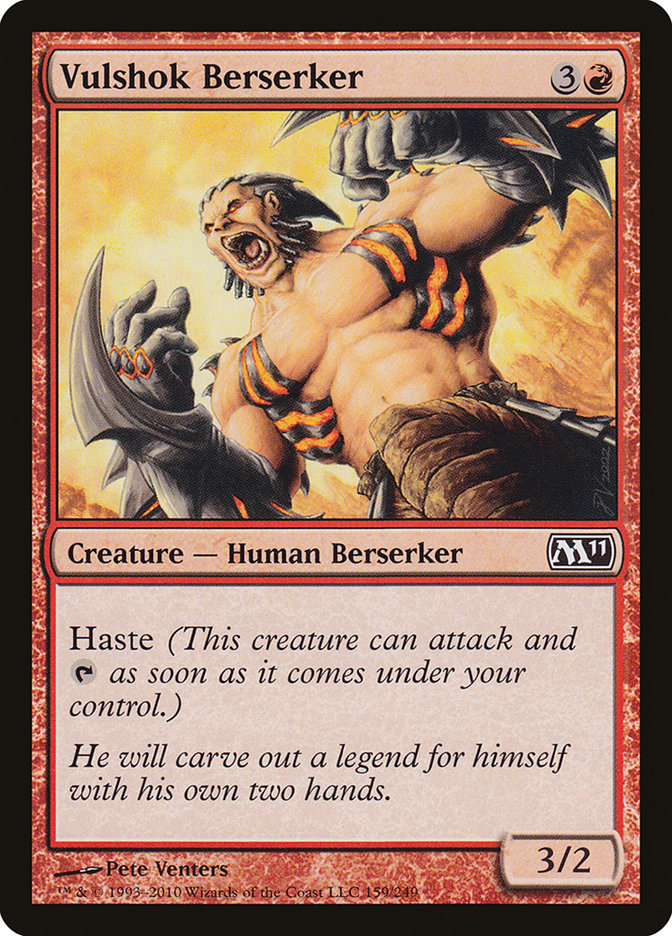 Vulshok Berserker [Magic 2011] | Pegasus Games WI