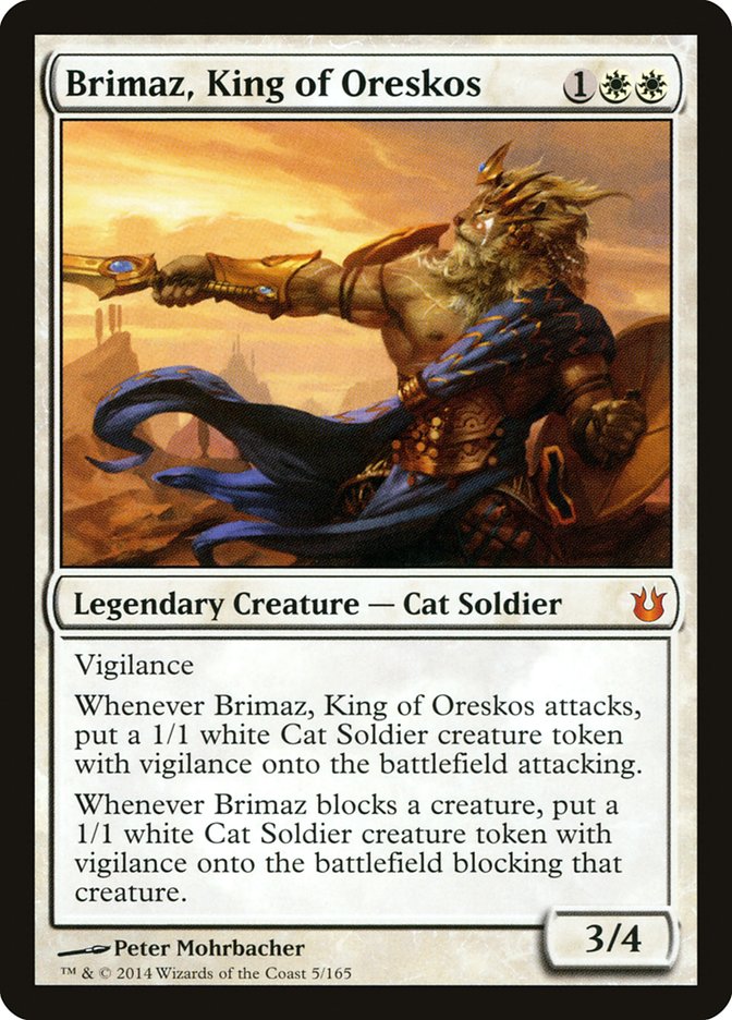 Brimaz, King of Oreskos [Born of the Gods] | Pegasus Games WI