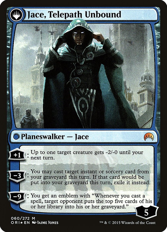 Jace, Vryn's Prodigy // Jace, Telepath Unbound [Magic Origins Prerelease Promos] | Pegasus Games WI