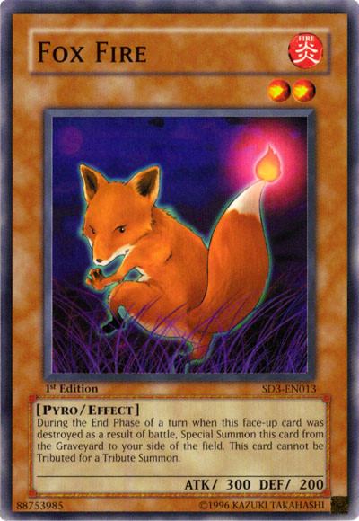 Fox Fire [SD3-EN013] Common | Pegasus Games WI