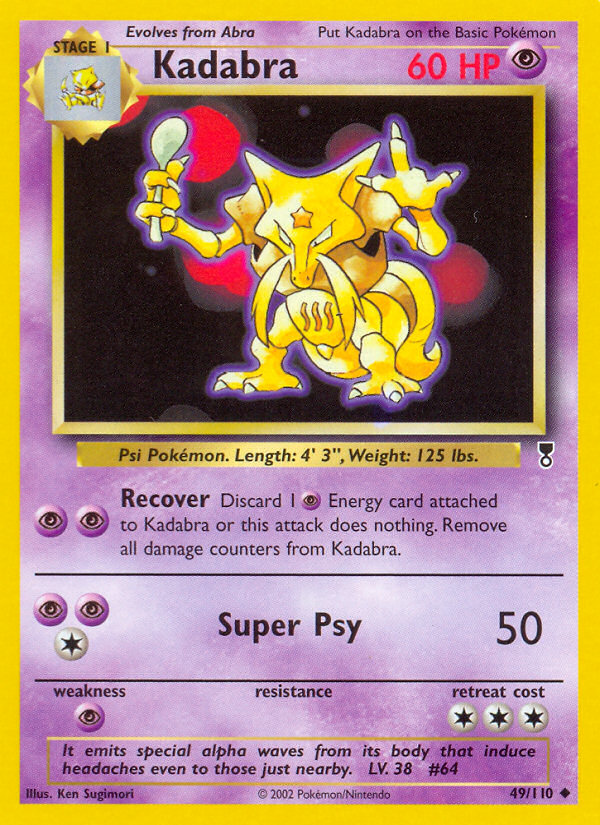 Kadabra (49/110) [Legendary Collection] | Pegasus Games WI