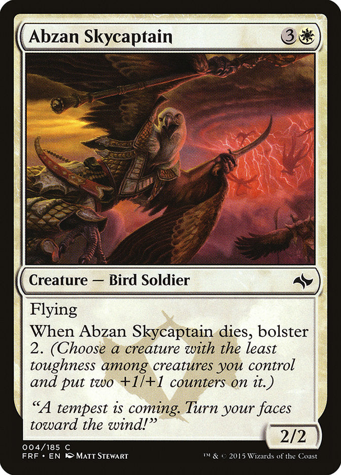 Abzan Skycaptain [Fate Reforged] | Pegasus Games WI