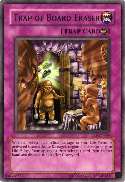 Trap of Board Eraser [TP5-EN009] Rare | Pegasus Games WI