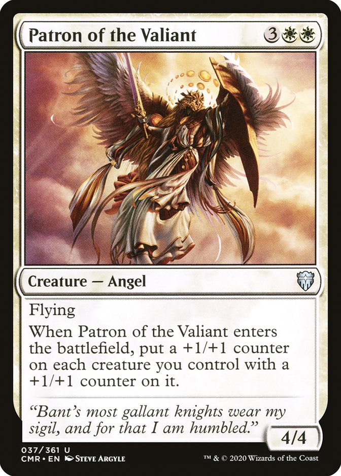 Patron of the Valiant [Commander Legends] | Pegasus Games WI