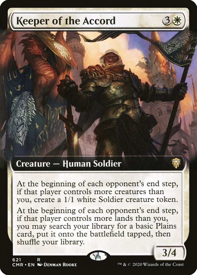 Keeper of the Accord (Extended Art) [Commander Legends] | Pegasus Games WI