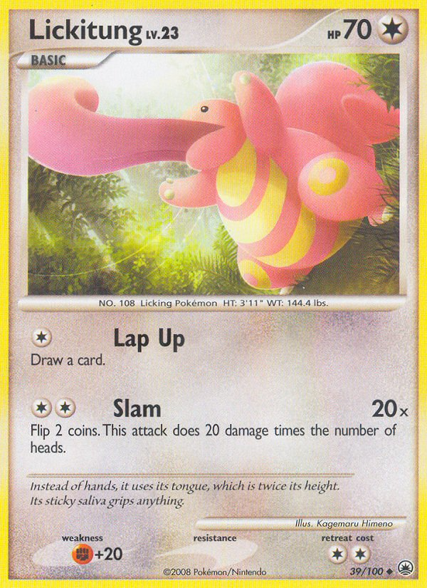 Lickitung (39/100) [Diamond & Pearl: Majestic Dawn] | Pegasus Games WI