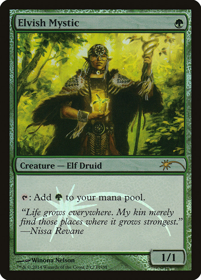 Elvish Mystic [Friday Night Magic 2014] | Pegasus Games WI