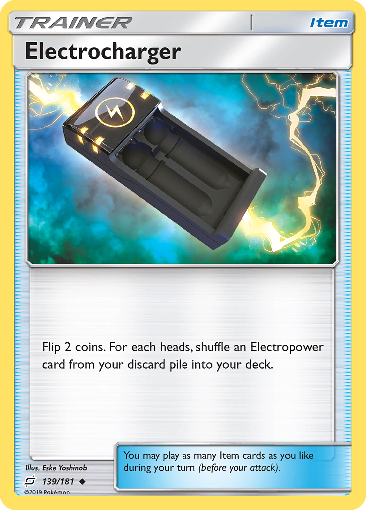 Electrocharger (139/181) [Sun & Moon: Team Up] | Pegasus Games WI