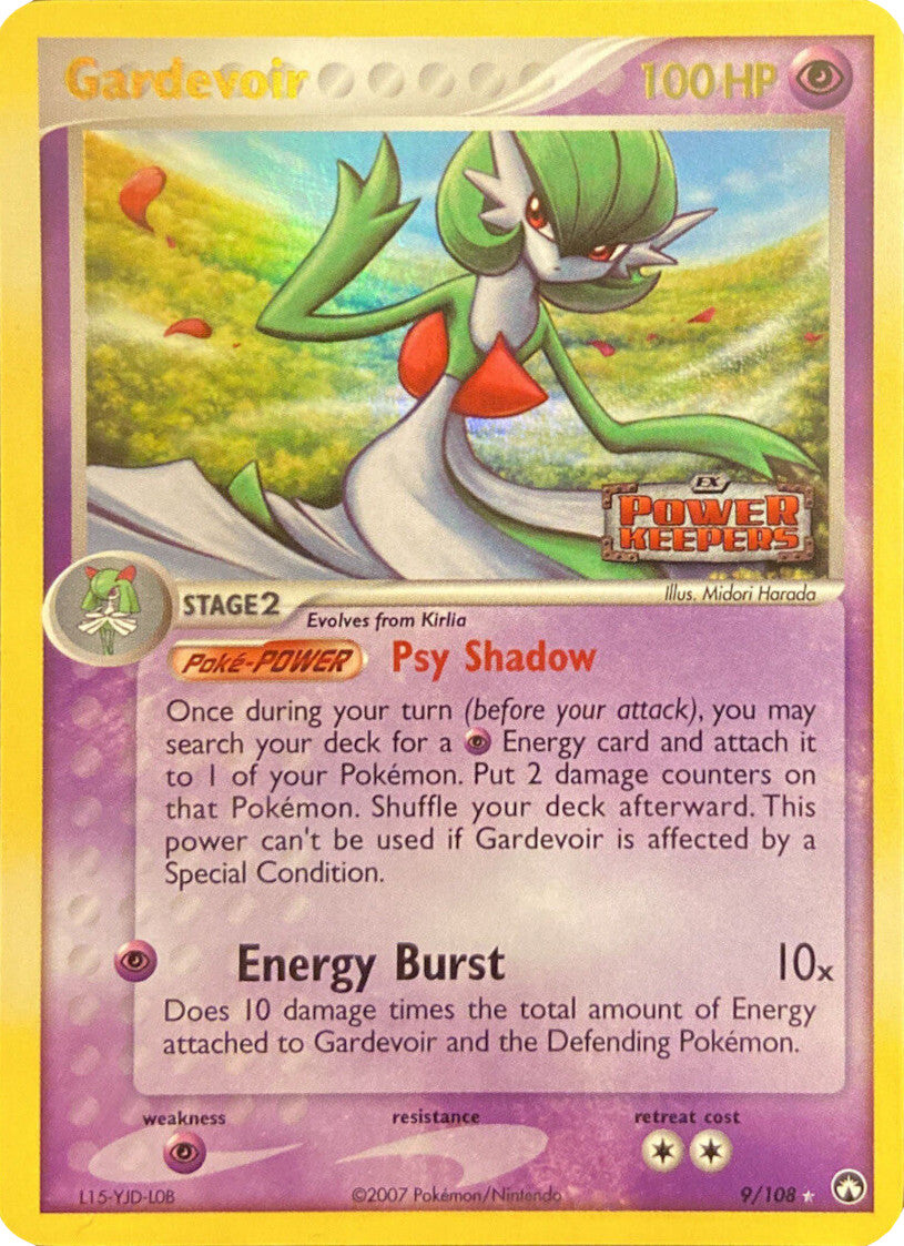 Gardevoir (9/108) (Stamped) [EX: Power Keepers] | Pegasus Games WI