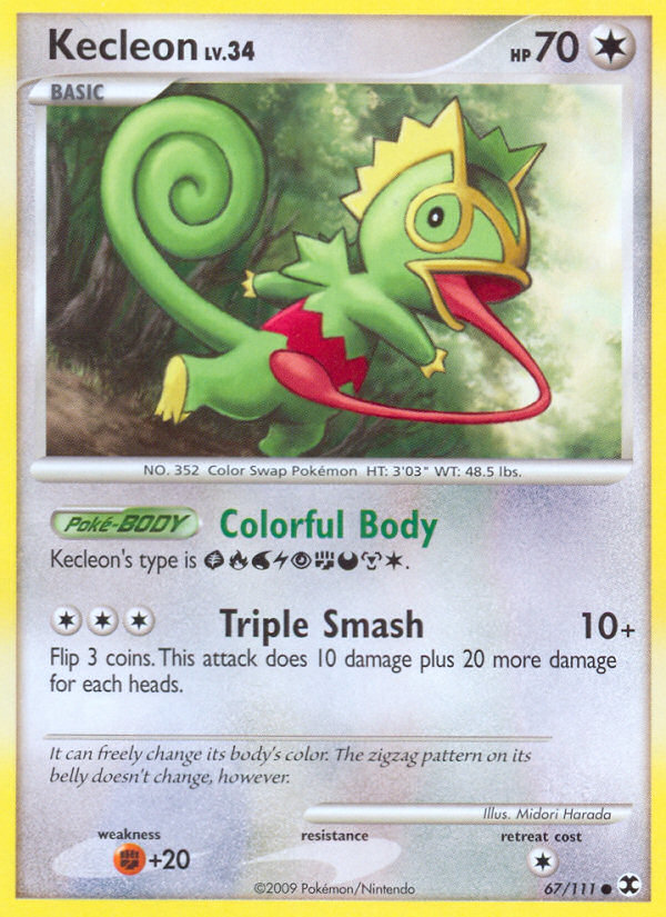 Kecleon (67/111) [Platinum: Rising Rivals] | Pegasus Games WI