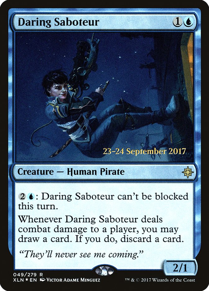 Daring Saboteur [Ixalan Prerelease Promos] | Pegasus Games WI