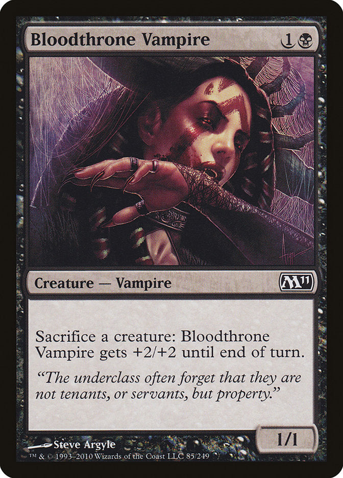 Bloodthrone Vampire [Magic 2011] | Pegasus Games WI