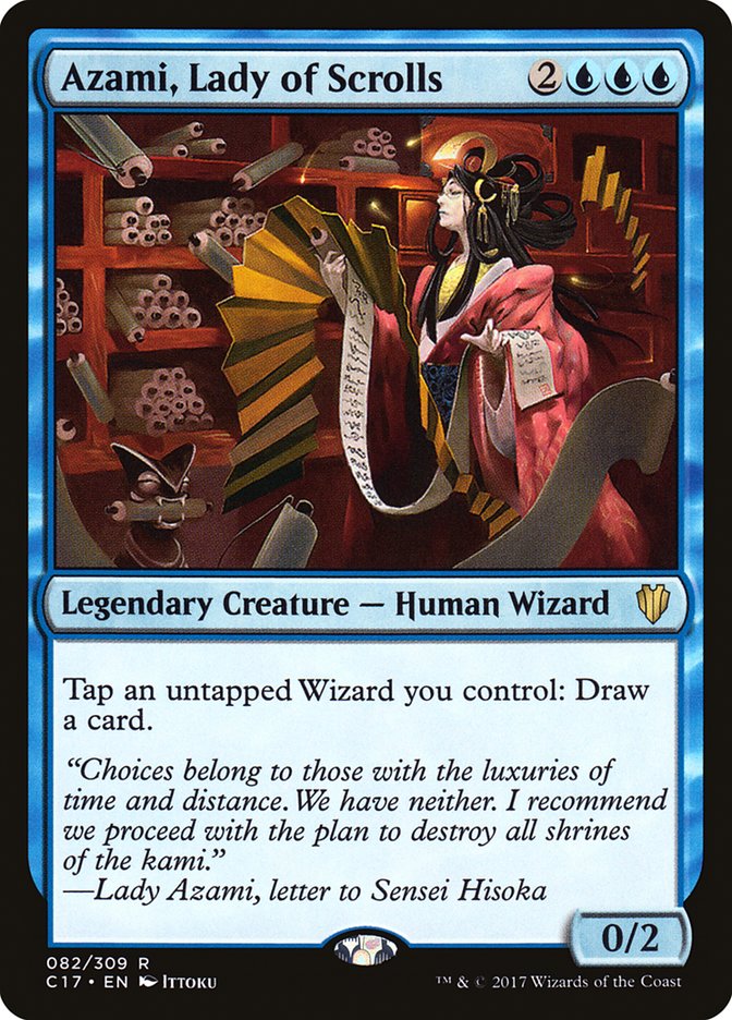 Azami, Lady of Scrolls [Commander 2017] | Pegasus Games WI