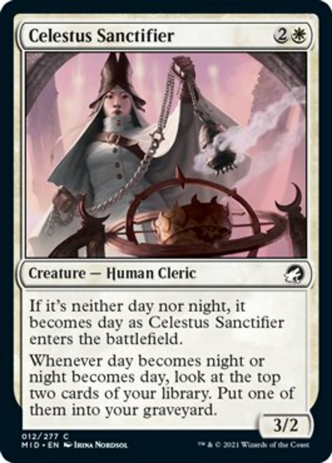 Celestus Sanctifier [Innistrad: Midnight Hunt] | Pegasus Games WI