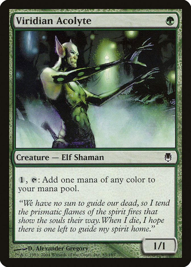 Viridian Acolyte [Darksteel] | Pegasus Games WI