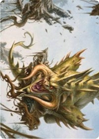 Canopy Baloth Art Card [Zendikar Rising Art Series] | Pegasus Games WI