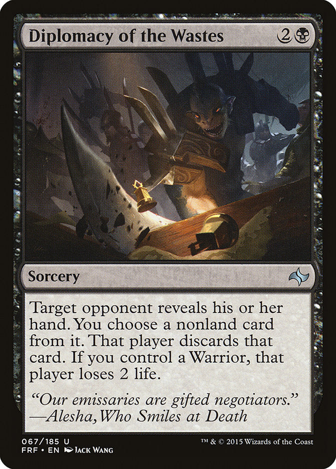 Diplomacy of the Wastes [Fate Reforged] | Pegasus Games WI