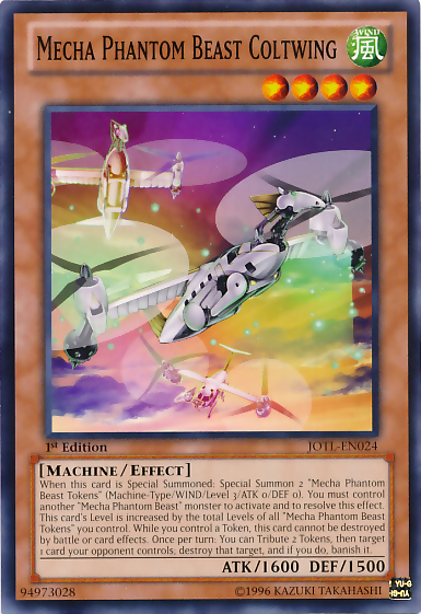 Mecha Phantom Beast Coltwing [JOTL-EN024] Common | Pegasus Games WI
