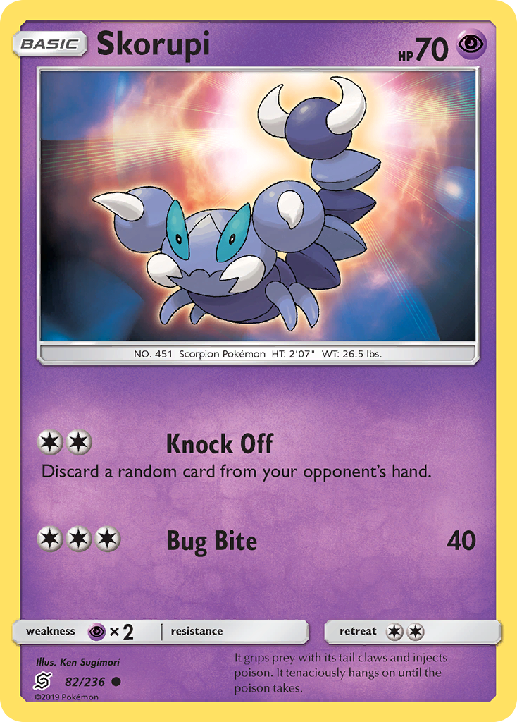 Skorupi (82/236) [Sun & Moon: Unified Minds] | Pegasus Games WI