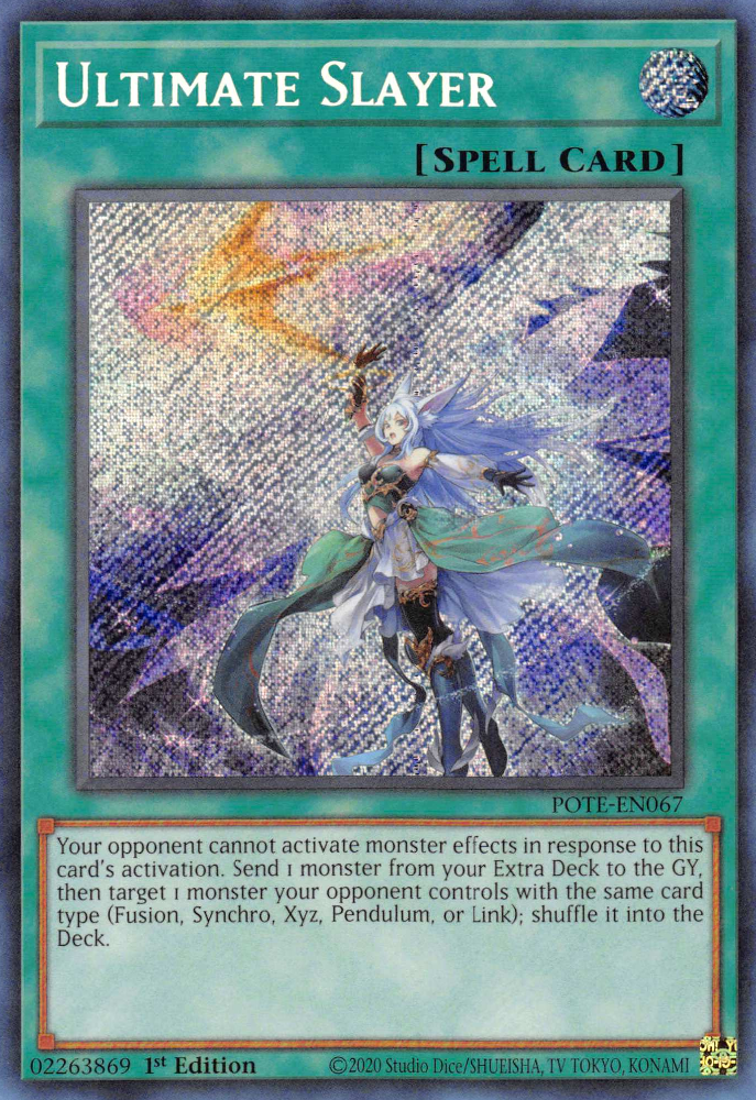 Ultimate Slayer [POTE-EN067] Secret Rare | Pegasus Games WI