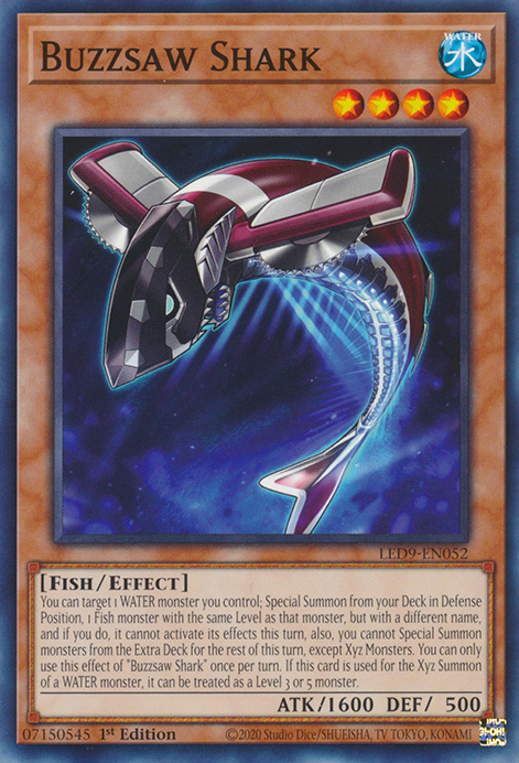 Buzzsaw Shark [LED9-EN052] Common | Pegasus Games WI