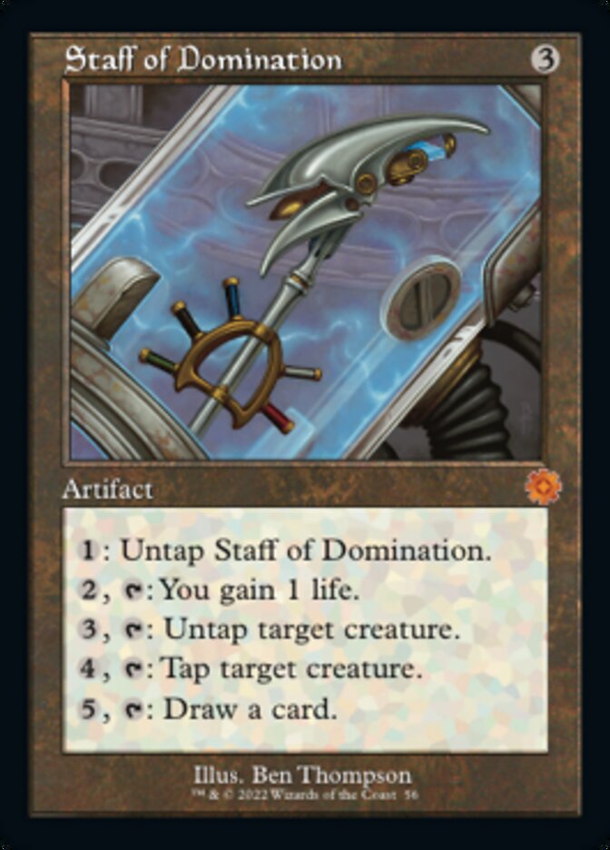 Staff of Domination (Retro) [The Brothers' War Retro Artifacts] | Pegasus Games WI
