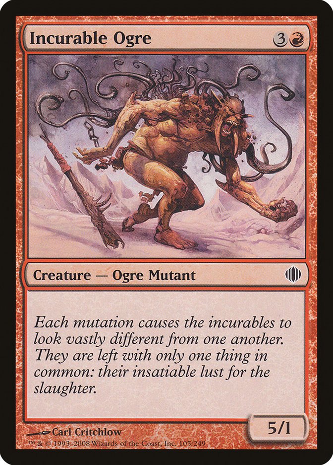 Incurable Ogre [Shards of Alara] | Pegasus Games WI