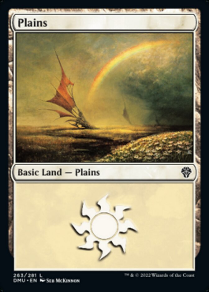 Plains (263) [Dominaria United] | Pegasus Games WI