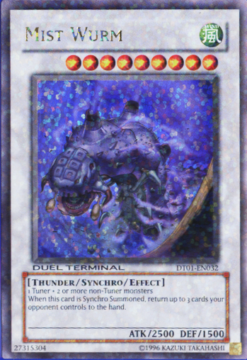 Mist Wurm [DT01-EN032] Ultra Rare | Pegasus Games WI