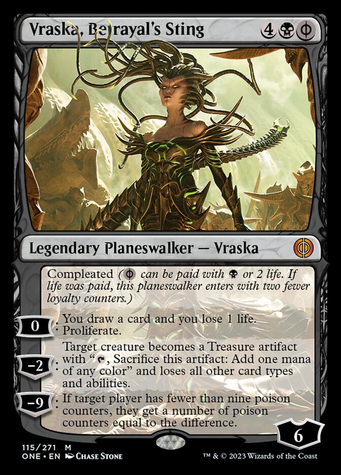 Vraska, Betrayal's Sting [Phyrexia: All Will Be One] | Pegasus Games WI