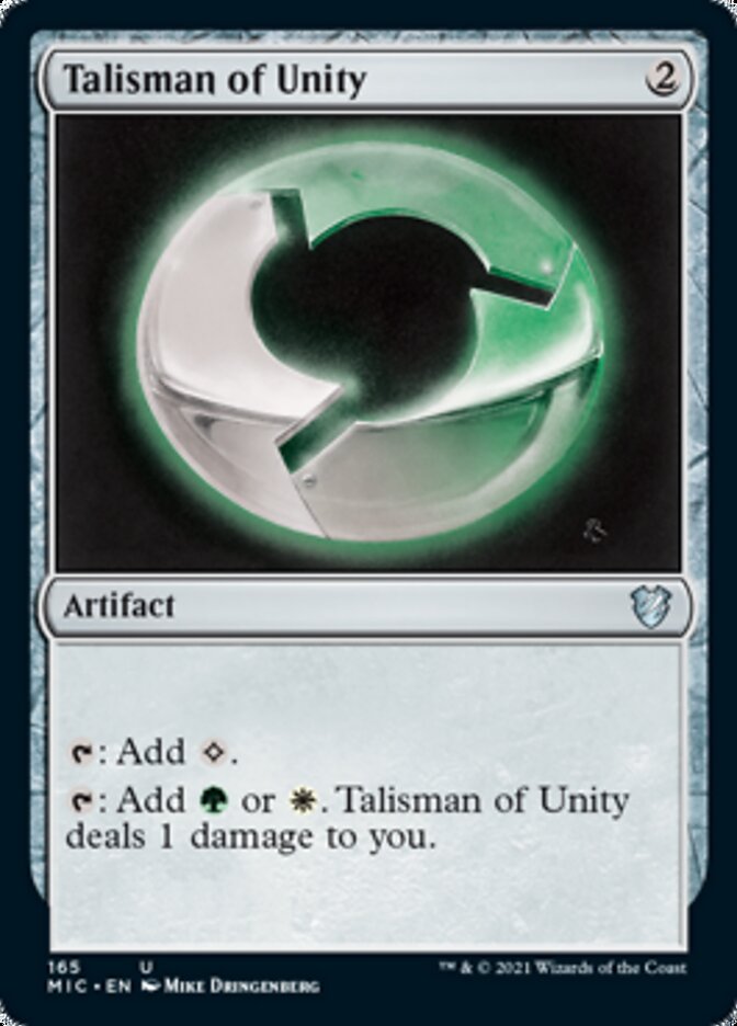 Talisman of Unity [Innistrad: Midnight Hunt Commander] | Pegasus Games WI