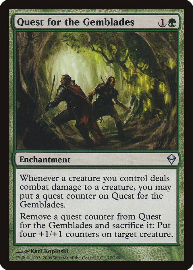 Quest for the Gemblades [Zendikar] | Pegasus Games WI