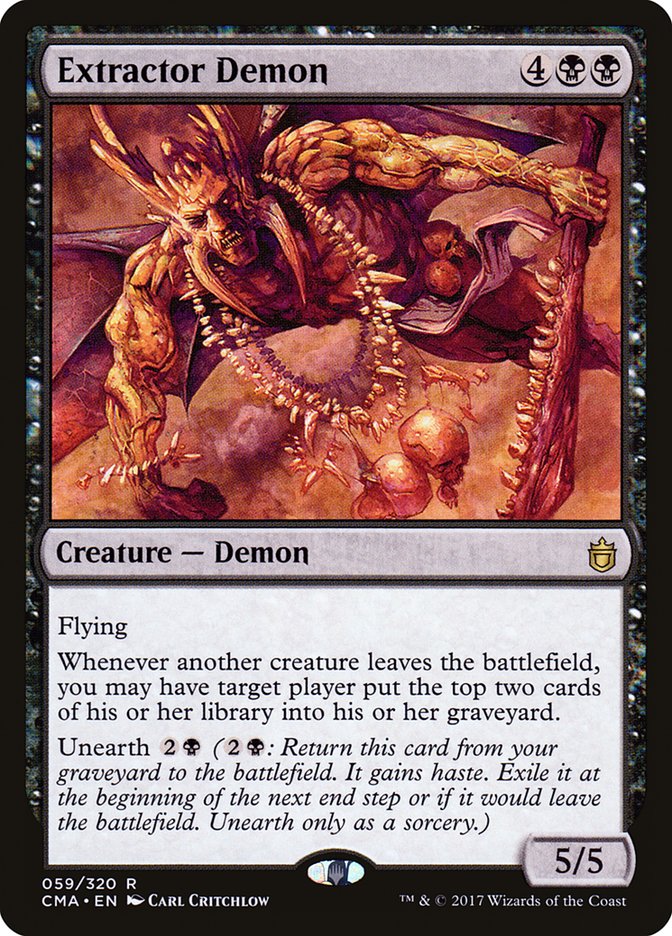 Extractor Demon [Commander Anthology] | Pegasus Games WI