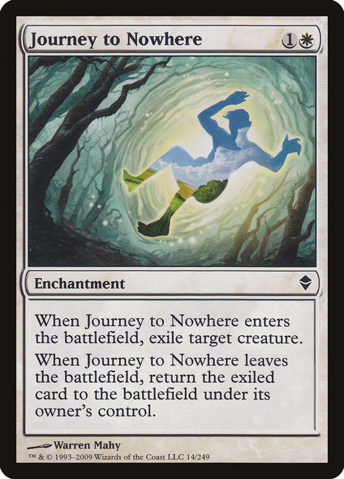 Journey to Nowhere [Zendikar] | Pegasus Games WI