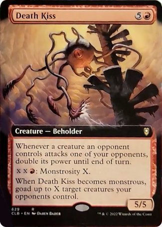 Death Kiss (Extended Art) [Commander Legends: Battle for Baldur's Gate] | Pegasus Games WI