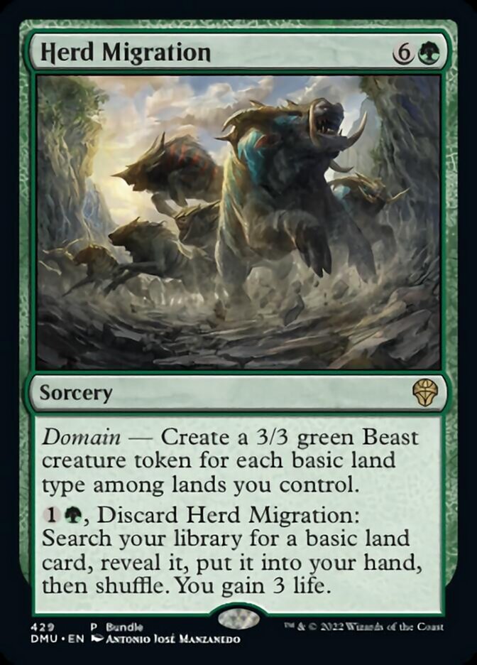 Herd Migration (Bundle) [Dominaria United] | Pegasus Games WI