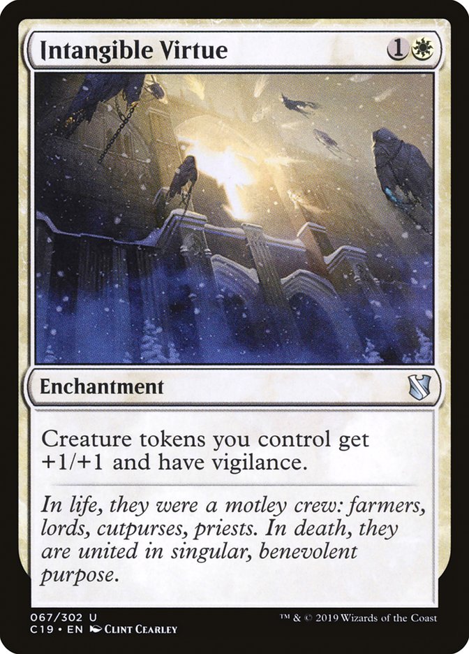 Intangible Virtue [Commander 2019] | Pegasus Games WI