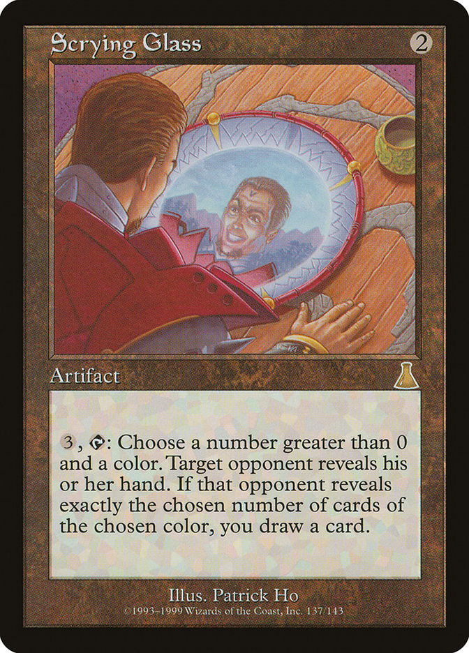 Scrying Glass [Urza's Destiny] | Pegasus Games WI