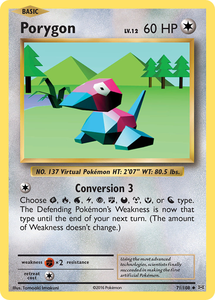 Porygon (71/108) [XY: Evolutions] | Pegasus Games WI