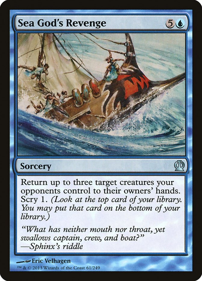 Sea God's Revenge [Theros] | Pegasus Games WI