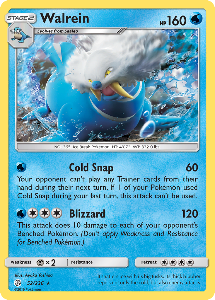 Walrein (52/236) [Sun & Moon: Cosmic Eclipse] | Pegasus Games WI