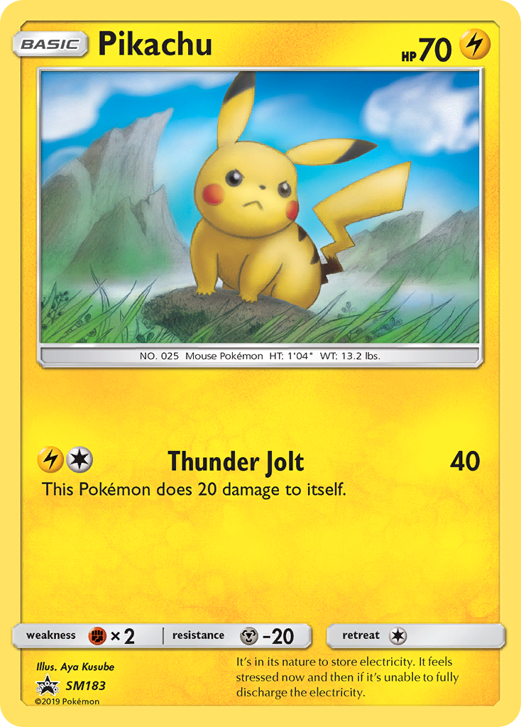 Pikachu (SM183) [Sun & Moon: Black Star Promos] | Pegasus Games WI