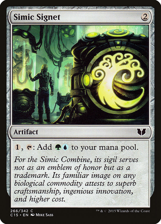 Simic Signet [Commander 2015] | Pegasus Games WI